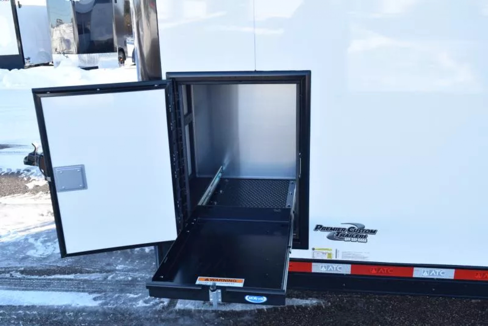 New ATC 8.5x24 ROM 550 PLUS PACKAGE RACE TRAILER