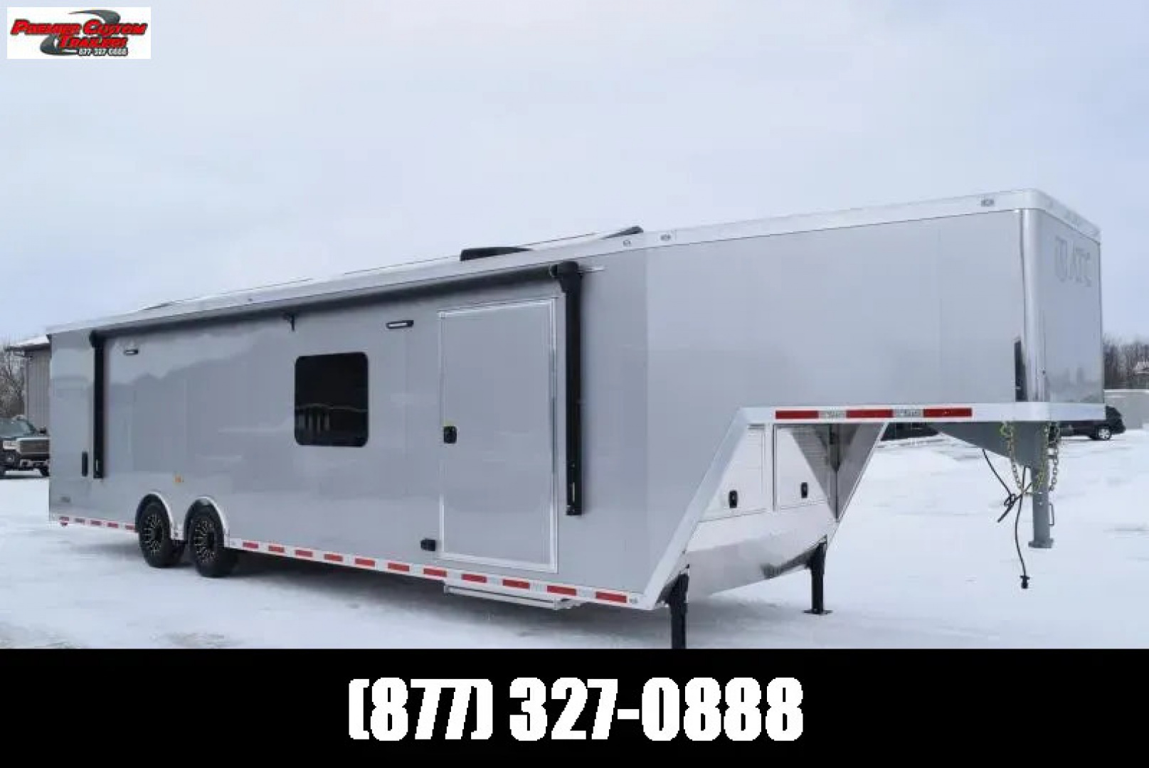 New ATC 8.5x40 GOOSENECK ROM 500 RACE HAULER