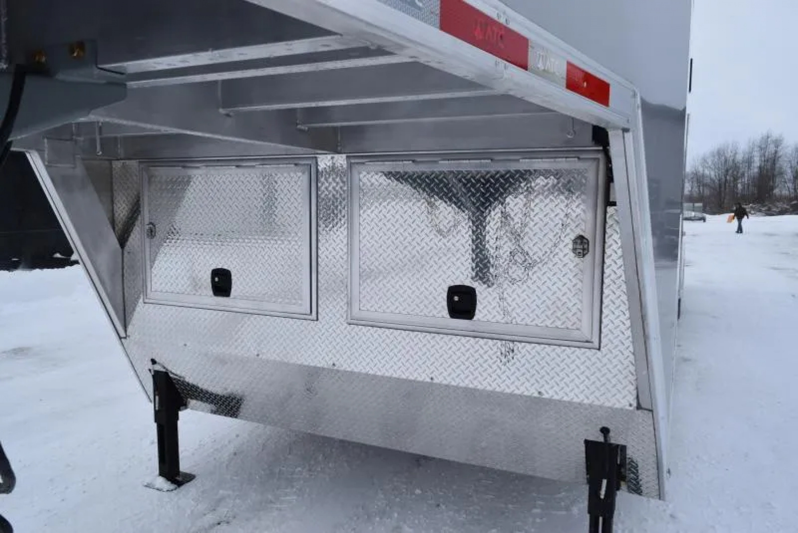 New ATC 8.5x40 GOOSENECK ROM 500 RACE HAULER