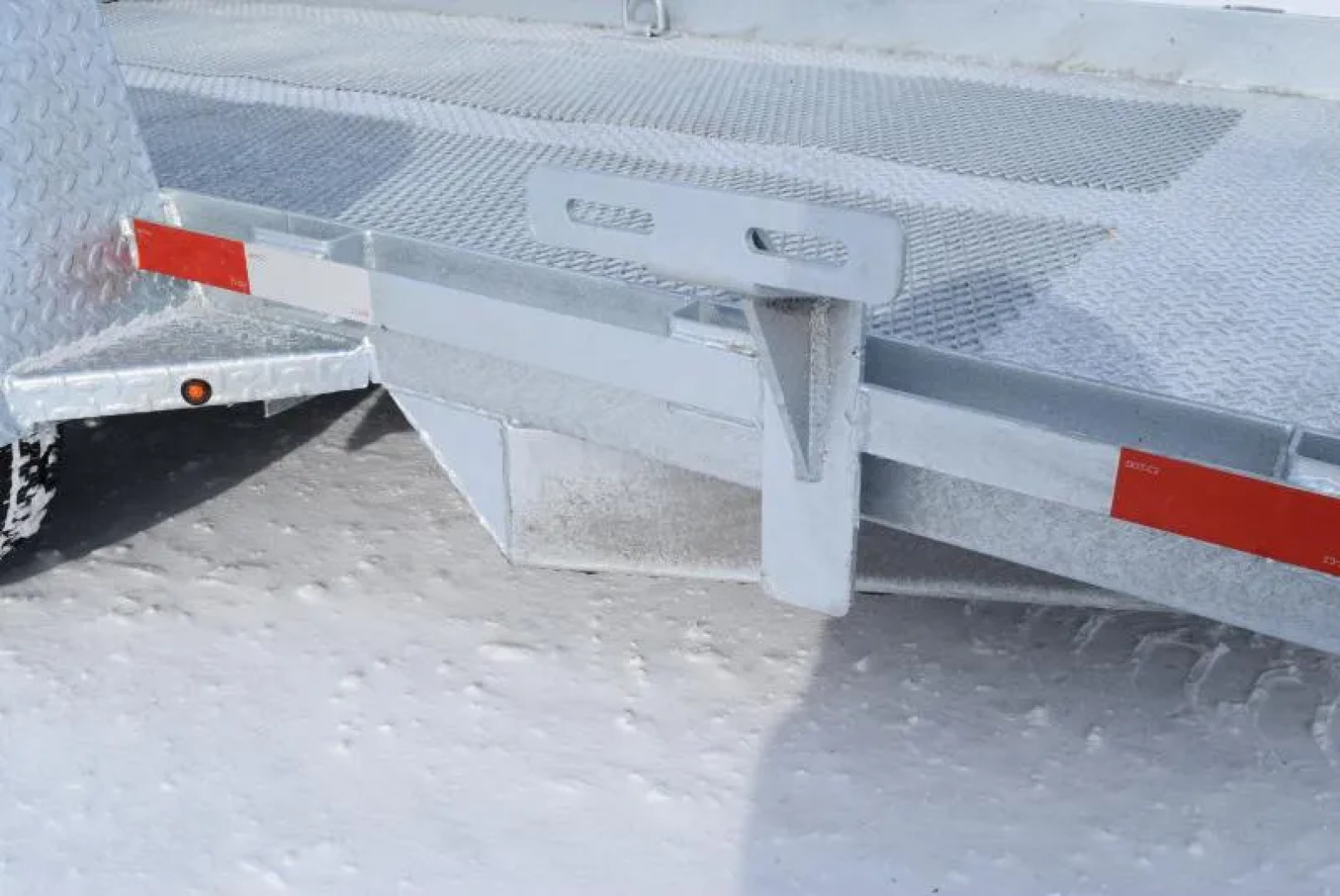 New BND 6x12 GALVANIZED SCISSOR LIFT TRAILER w/ 5200LB AXLES