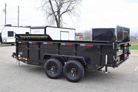 New GRIFFIN 7x14 14K DUMP TRAILER w/ TELESCOPING CYLINDER