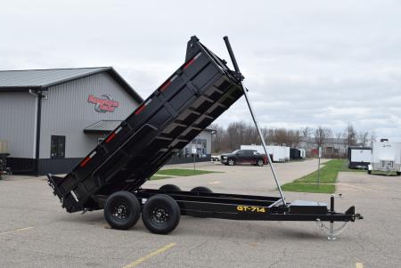 New GRIFFIN 7x14 14K DUMP TRAILER w/ TELESCOPING CYLINDER