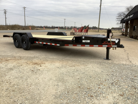 New 2026 Delta Trailers 27TB 84x20 (14K) Partial Tilt Equipment Trailer
