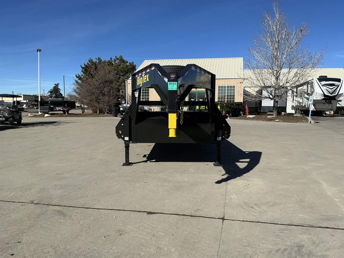 New 2026 Big Tex Trailers 14GN-40D5A-MRBK Flatbed Trailer