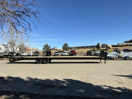 New 2026 Big Tex Trailers 14GN-40D5A-MRBK Flatbed Trailer