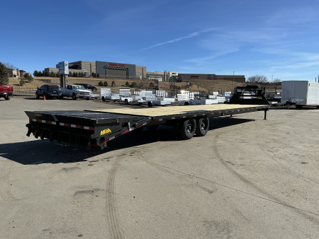 New 2026 Big Tex Trailers 14GN-40D5A-MRBK Flatbed Trailer