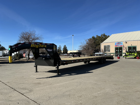 New 2026 Big Tex Trailers 14GN-40D5A-MRBK Flatbed Trailer