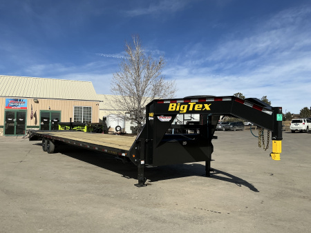 New 2026 Big Tex Trailers 14GN-40D5A-MRBK Flatbed Trailer