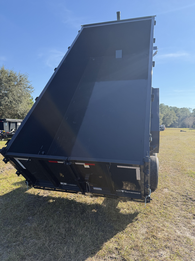 New 2026 Hillcrest Trailers 15.9K 7X16 Gooseneck Dump Trailer