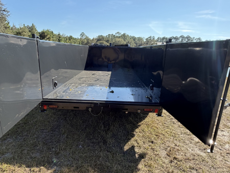 New 2026 Hillcrest Trailers 15.9K 7X16 Gooseneck Dump Trailer