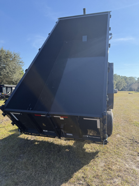 New 2026 Hillcrest Trailers 15.9K 7X16 Gooseneck Dump Trailer