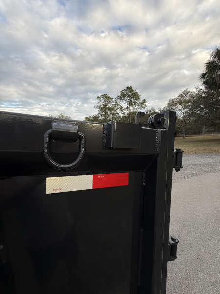 New 2025 Hillcrest Trailers 14K 7X16X40" Sides Dump Trailer w/Hydraulic Jack