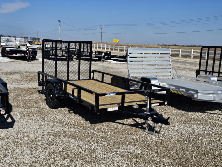 New 2026 Sure-Trac 6 x 12 3K Tube Top Utility Trailer