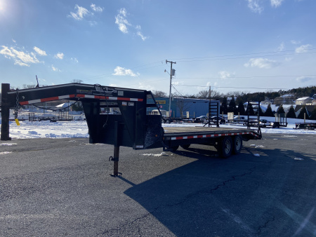 Used 2005 Better Built 102 X18+4 Deckover Gooseneck Equipment Trailer