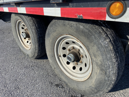 Used 2005 Better Built 102"X18+4 Deckover Gooseneck Equipment Trailer