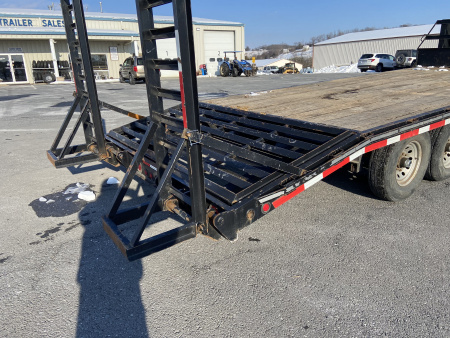Used 2005 Better Built 102"X18+4 Deckover Gooseneck Equipment Trailer