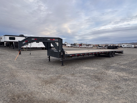 Used 2023 LoneStar Trailer 40' GN FLATBED (14k GVW)