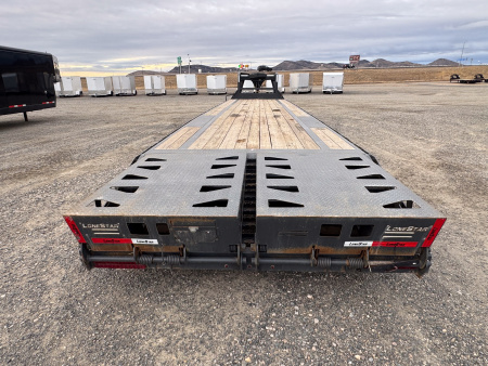 Used 2023 LoneStar Trailer 40' GN FLATBED (14k GVW)