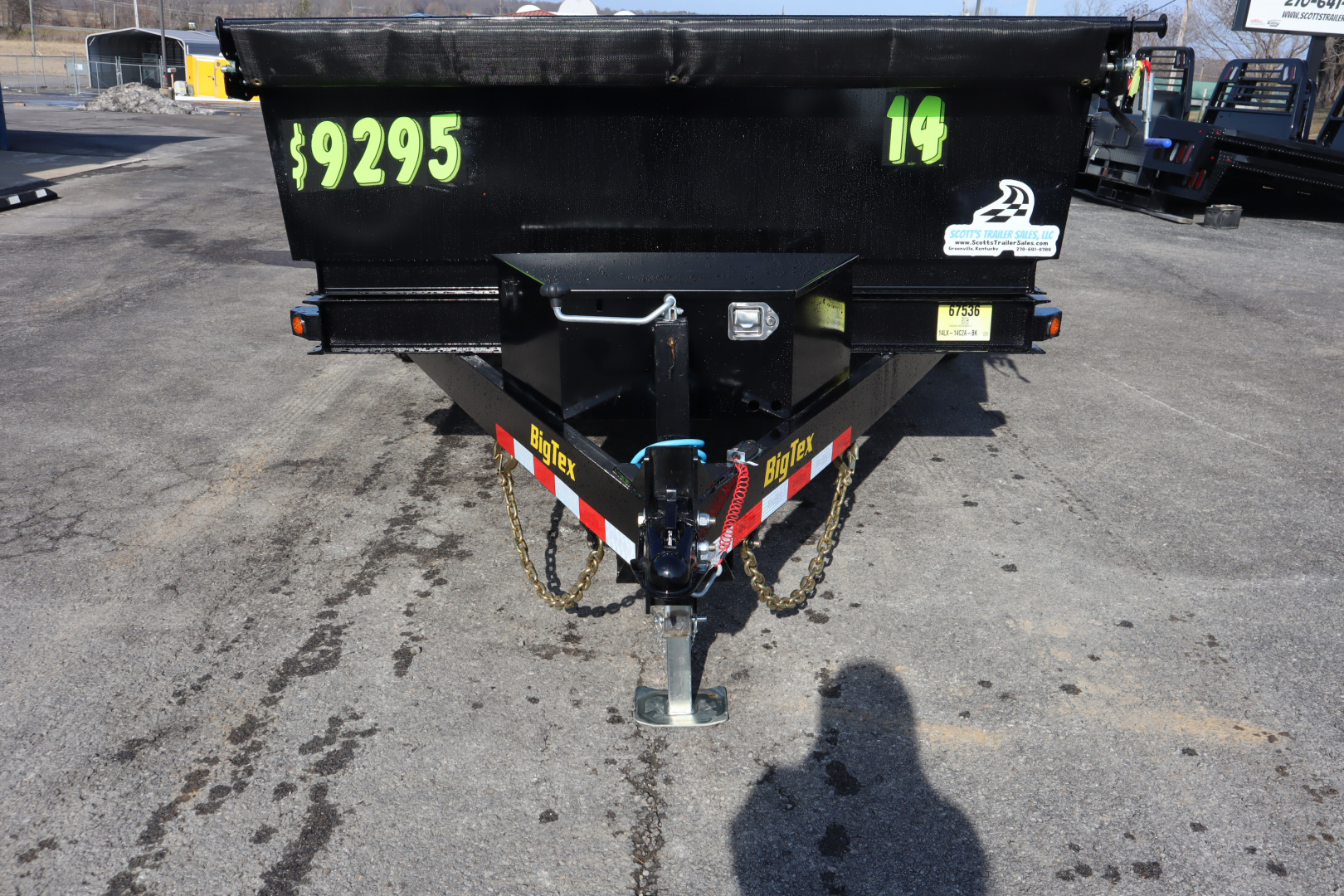 New 2026 Big Tex Trailers 14' 14LX Dump Trailer