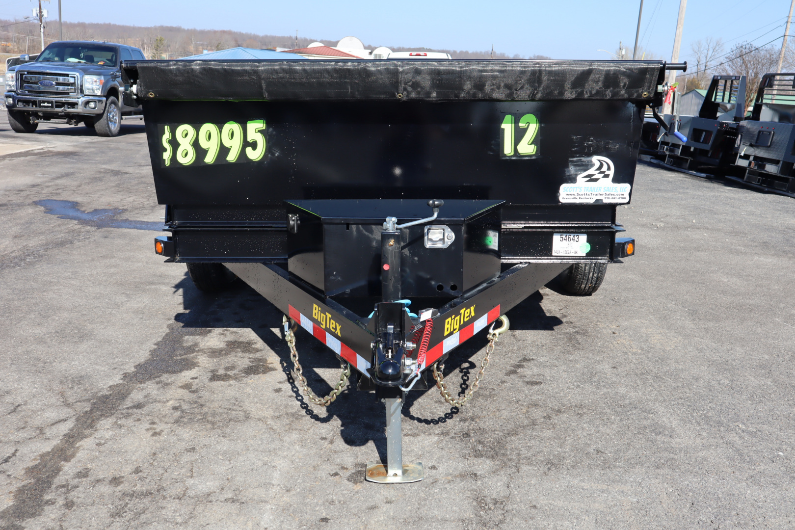 New 2026 Big Tex Trailers 12' 14LX Dump Trailer