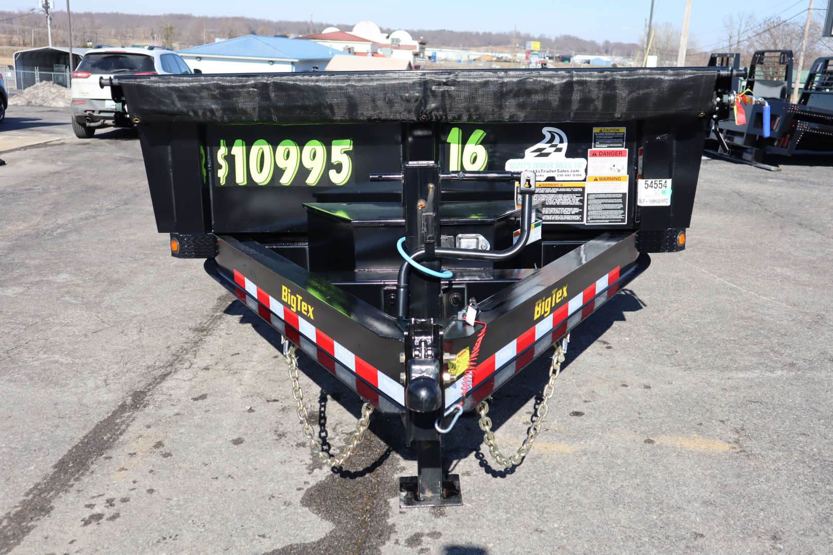 New 2026 Big Tex Trailers 16' 14LP Dump Trailer