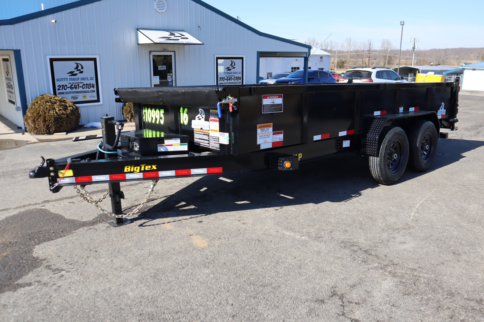 New 2026 Big Tex Trailers 16' 14LP Dump Trailer