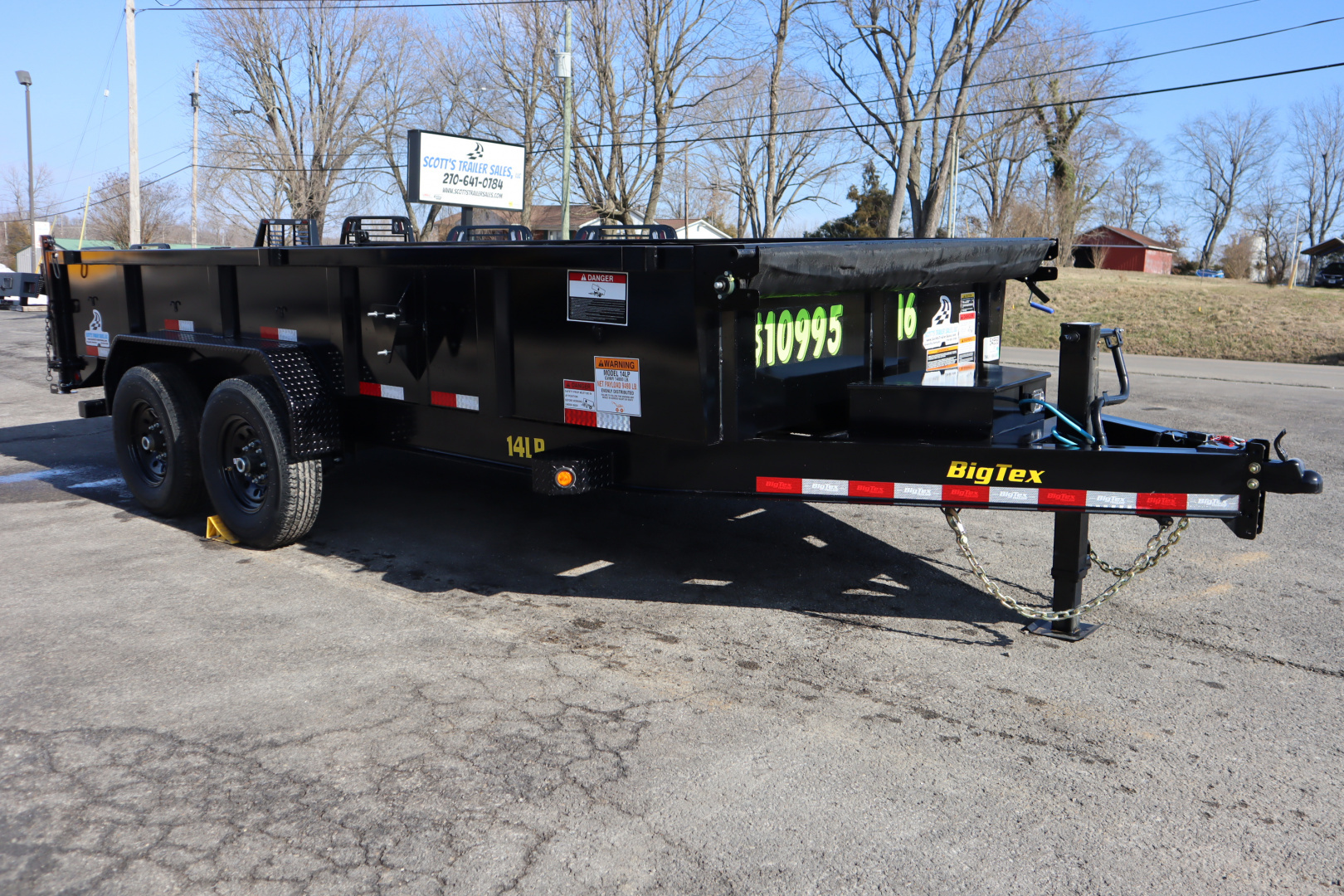New 2026 Big Tex Trailers 16' 14LP Dump Trailer
