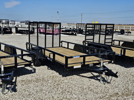 New 2026 Sure-Trac 6 x 12 3K Tube Top Utility Trailer