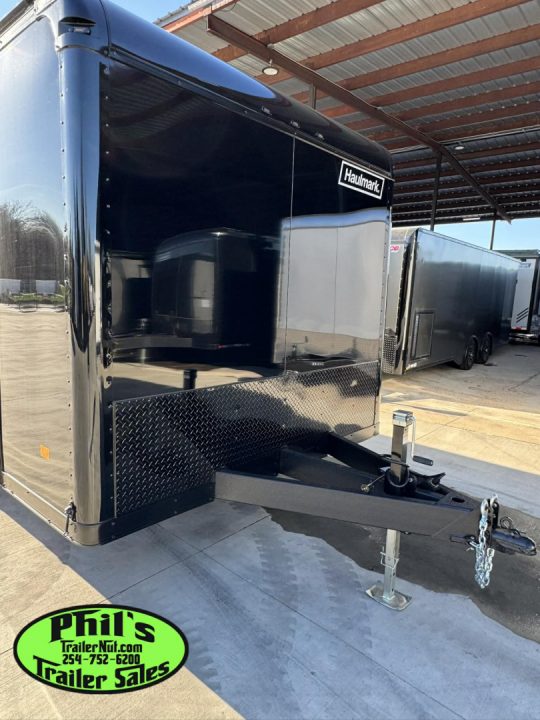 New Haulmark 8.5X24 RACE TRAILER FULL ESCAPE DOOR WITH REMOVABLE FENDER TORSION SPREAD AXLES Car / Racing Trailer ENCLOSED CAR HAULER