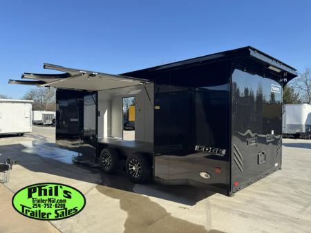 New Haulmark 8.5X24 RACE TRAILER FULL ESCAPE DOOR WITH REMOVABLE FENDER TORSION SPREAD AXLES Car / Racing Trailer ENCLOSED CAR HAULER