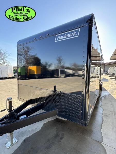 New Haulmark 8.5X24 RACE TRAILER FULL ESCAPE DOOR WITH REMOVABLE FENDER TORSION SPREAD AXLES Car / Racing Trailer ENCLOSED CAR HAULER