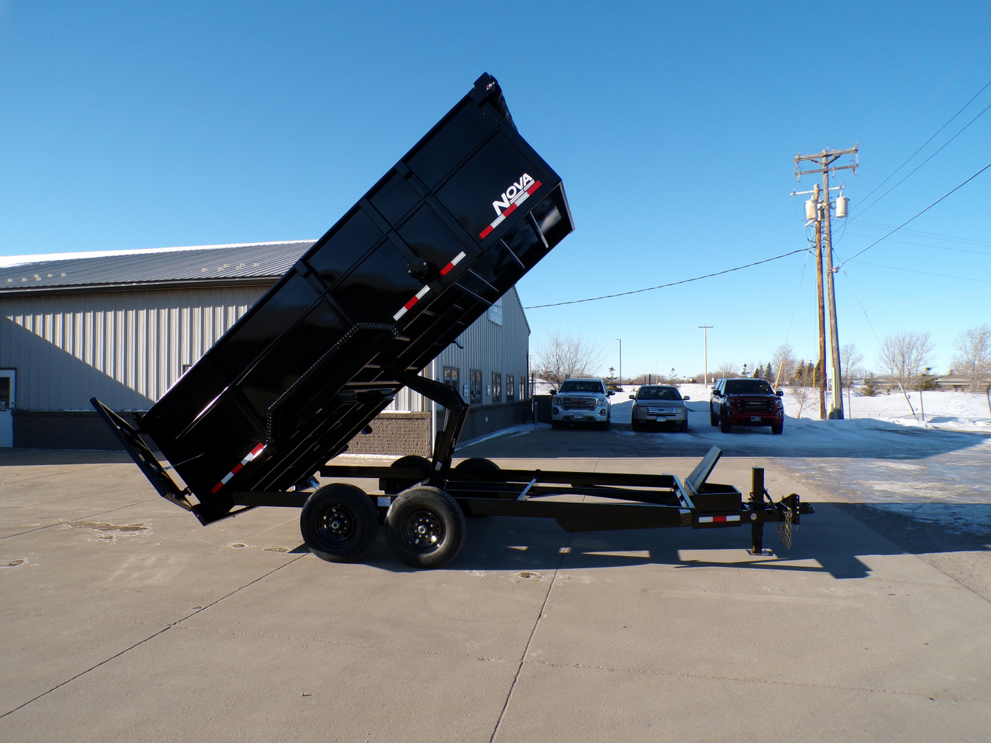 New 2026 Midsota Nova DTS8216-BP-140 Dump Trailer