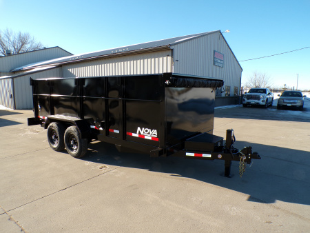 New 2026 Midsota Nova DTS8216-BP-140 Dump Trailer