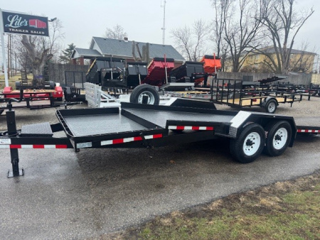 New 2026 Imperial Trailer 20' Splitfloor Wideboy Tilt Trailer