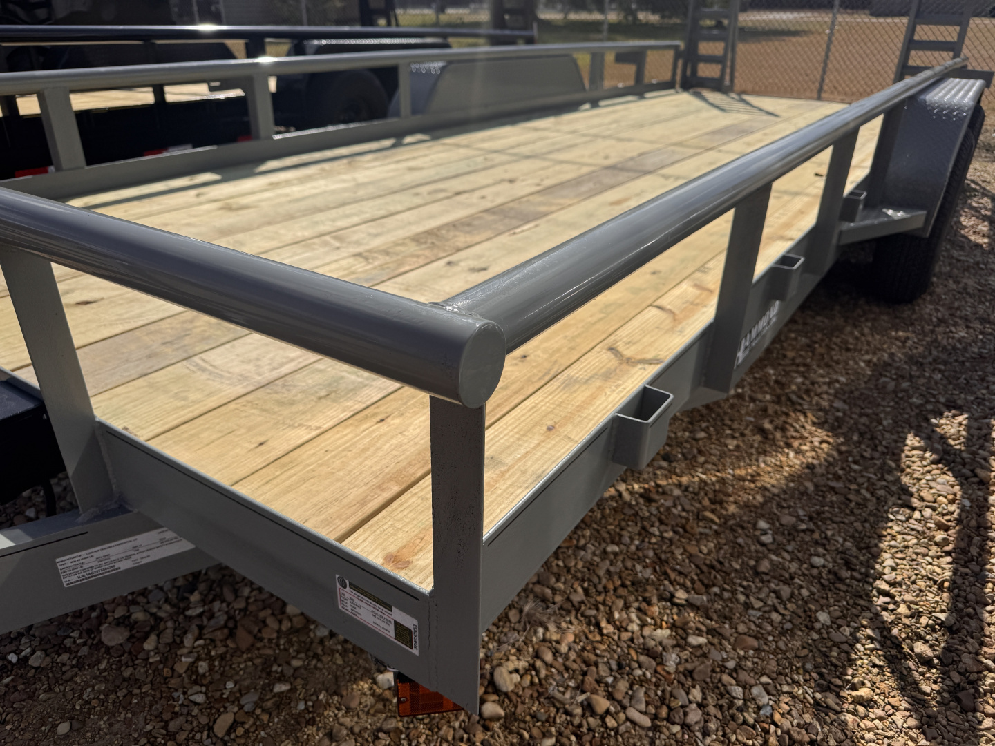 New 2026 Long Run Trailers 7x20 Pipetop 10K GVWR Utility Trailer