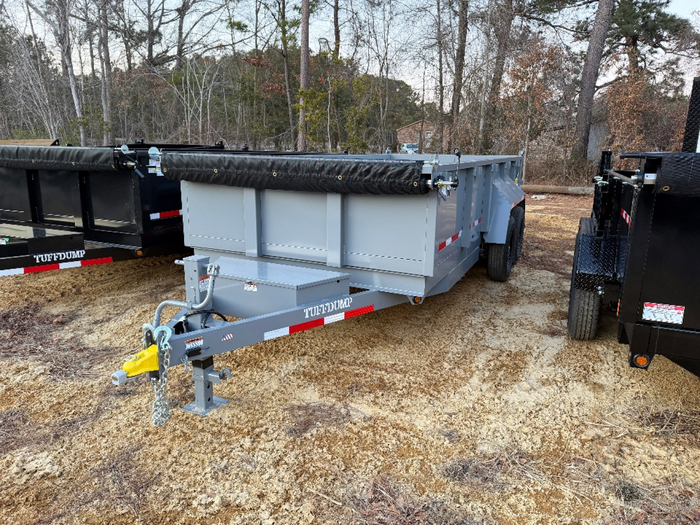 New 2026 TUFFDUMP 7x16 TA Dump Trailer