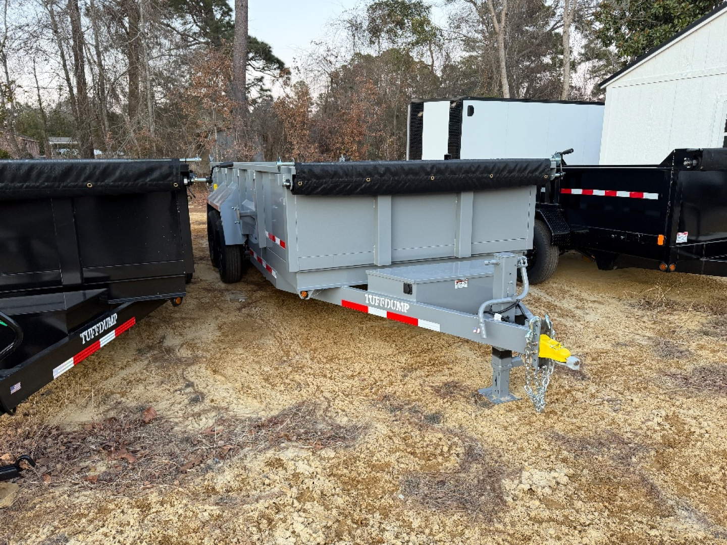 New 2026 TUFFDUMP 7x16 TA Dump Trailer