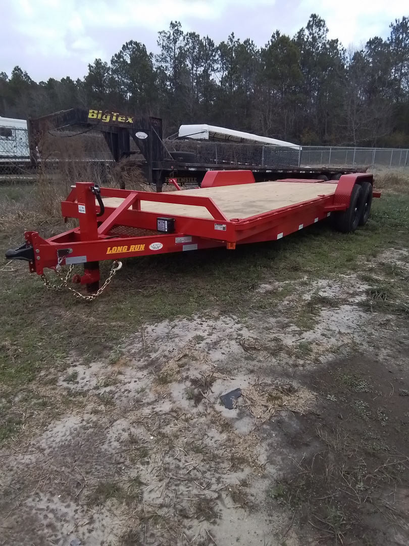 New 2026 Long Run Trailers 14K 7X22 Equipment Trailer
