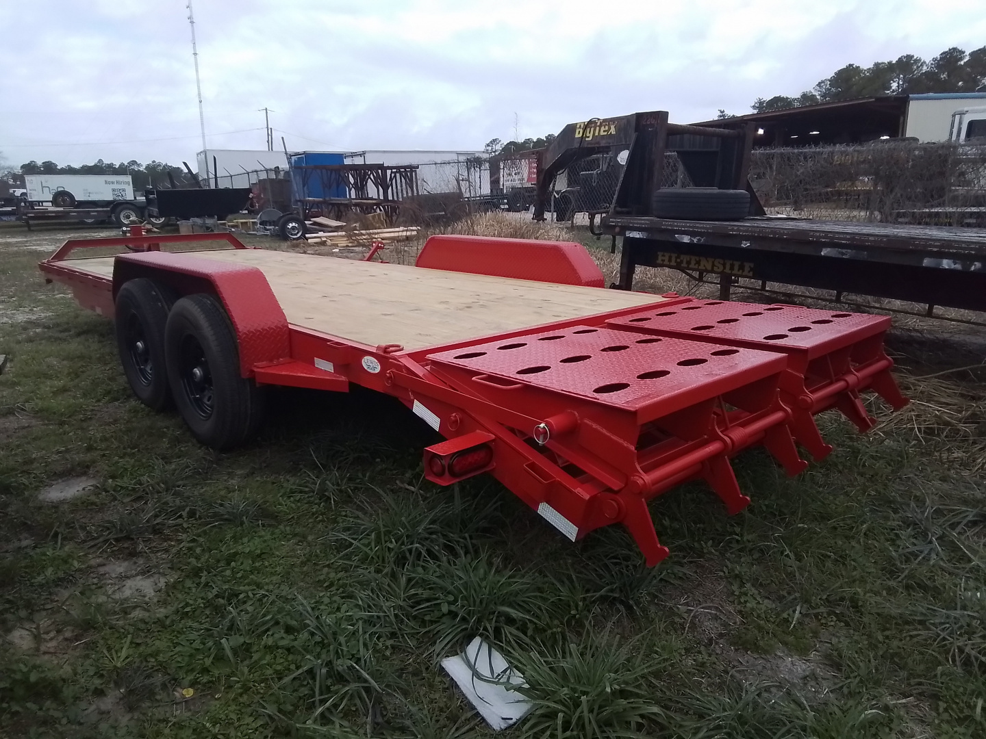 New 2026 Long Run Trailers 14K 7X22 Equipment Trailer