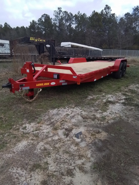 New 2026 Long Run Trailers 14K 7X22 Equipment Trailer