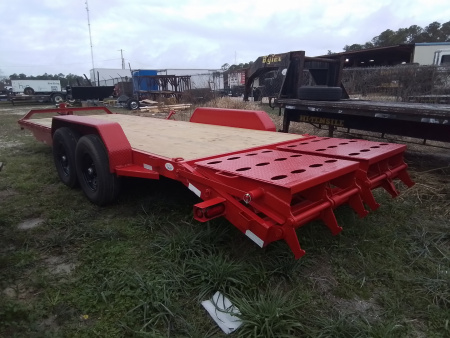 New 2026 Long Run Trailers 14K 7X22 Equipment Trailer