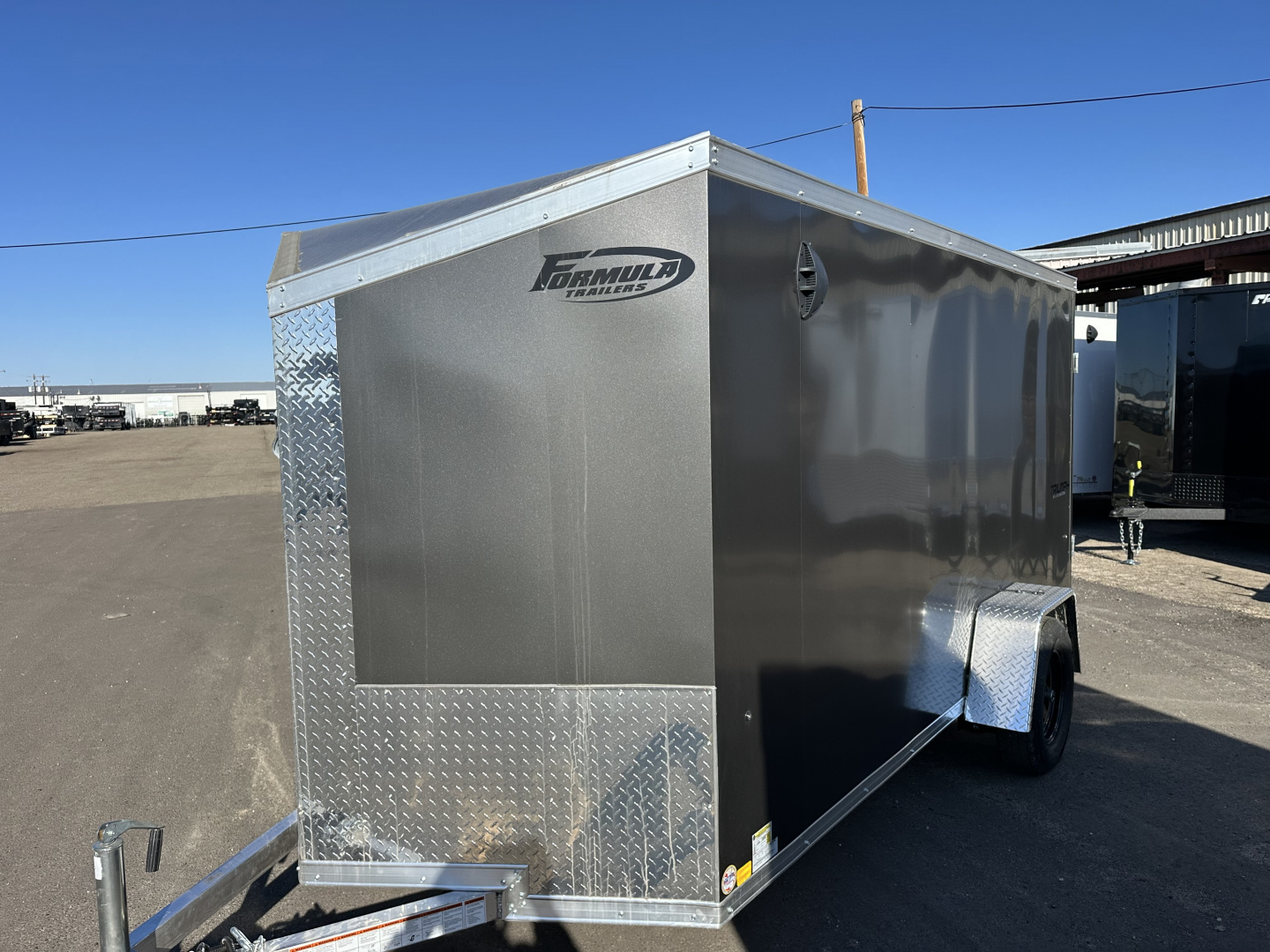 New 2026 Pace American 6X12 3K SHOCKWAVE Cargo / Enclosed Trailer
