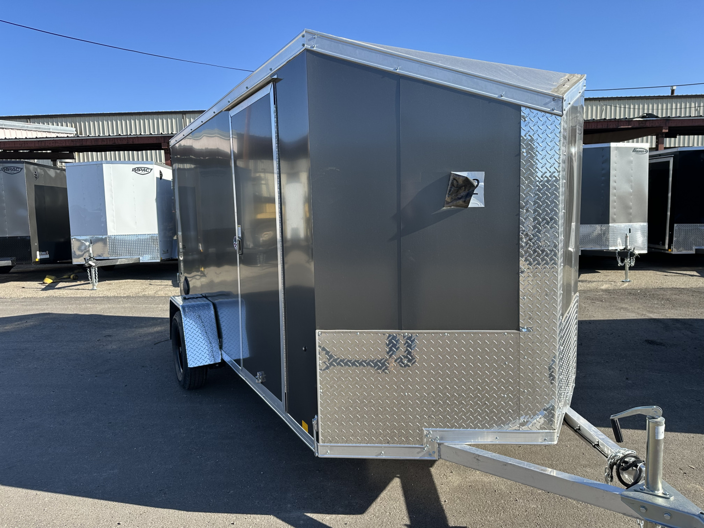 New 2026 Pace American 6X12 3K SHOCKWAVE Cargo / Enclosed Trailer
