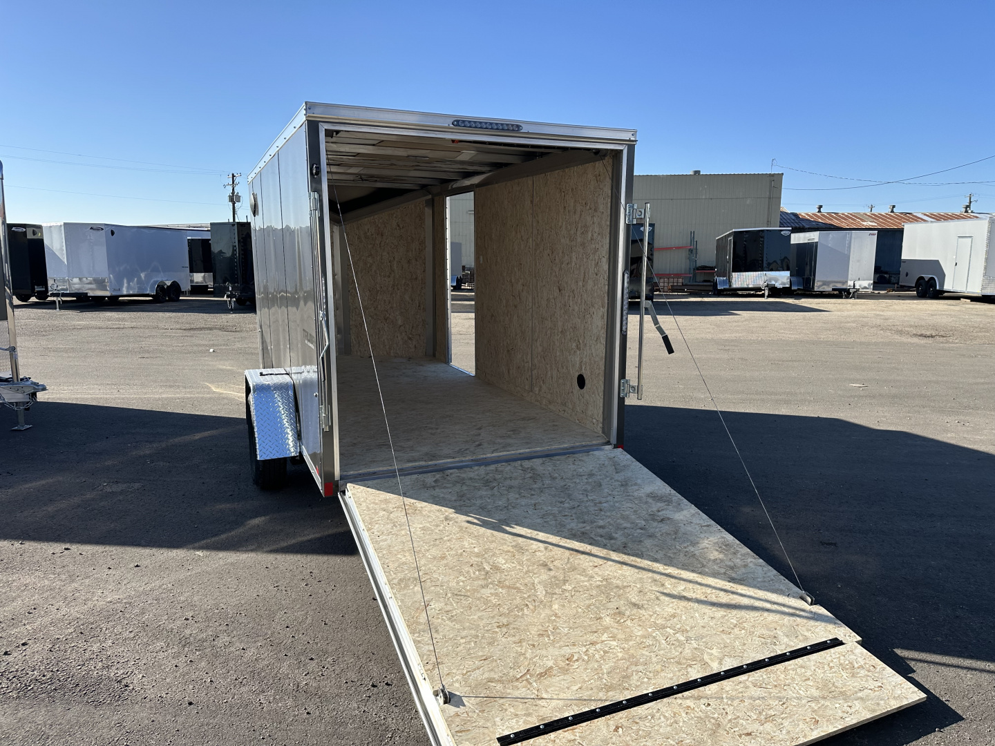 New 2026 Pace American 6X12 3K SHOCKWAVE Cargo / Enclosed Trailer