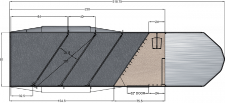 New 2026 Trails West ADVENTURE MX GN 4H Horse Trailer