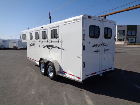 New 2026 Trails West ADVENTURE MX GN 4H Horse Trailer