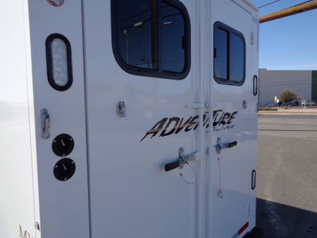 New 2026 Trails West ADVENTURE MX GN 4H Horse Trailer