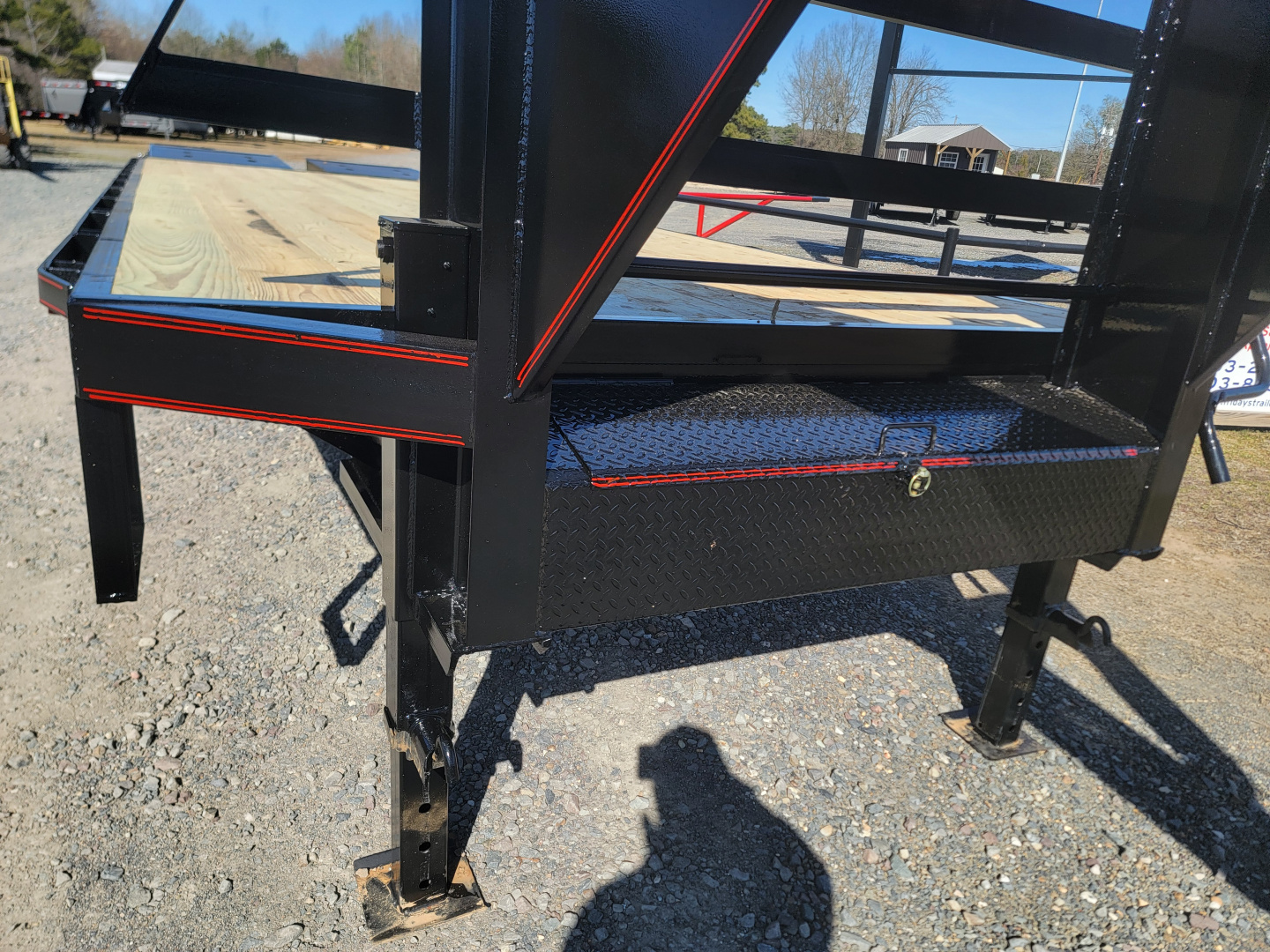 New 2026 Double A 28' X 102" Deckover Gooseneck w/ Mega Ramps Equipment Trailer