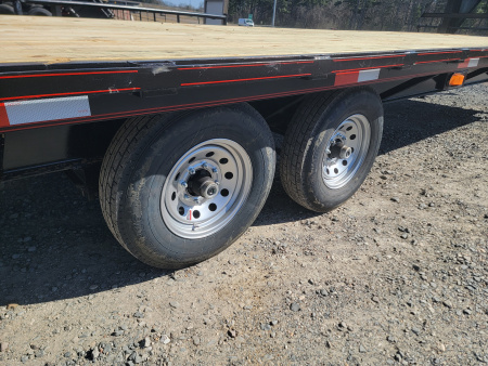 New 2026 Double A 28' X 102" Deckover Gooseneck w/ Mega Ramps Equipment Trailer