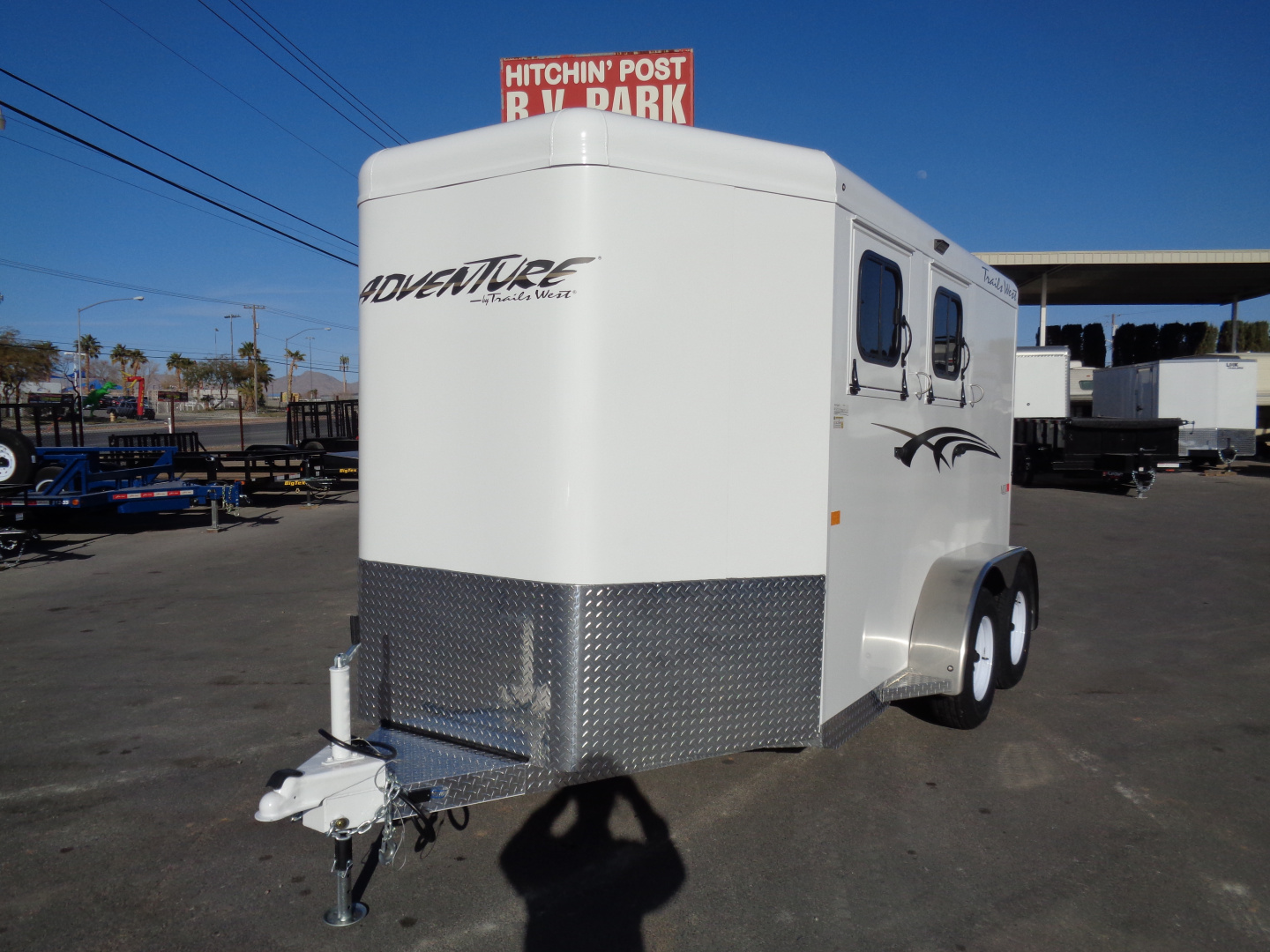 New 2026 Trails West *ADV MX II 2H * ADVENTURE MX II 2-Horse Slant Load Horse Trailer